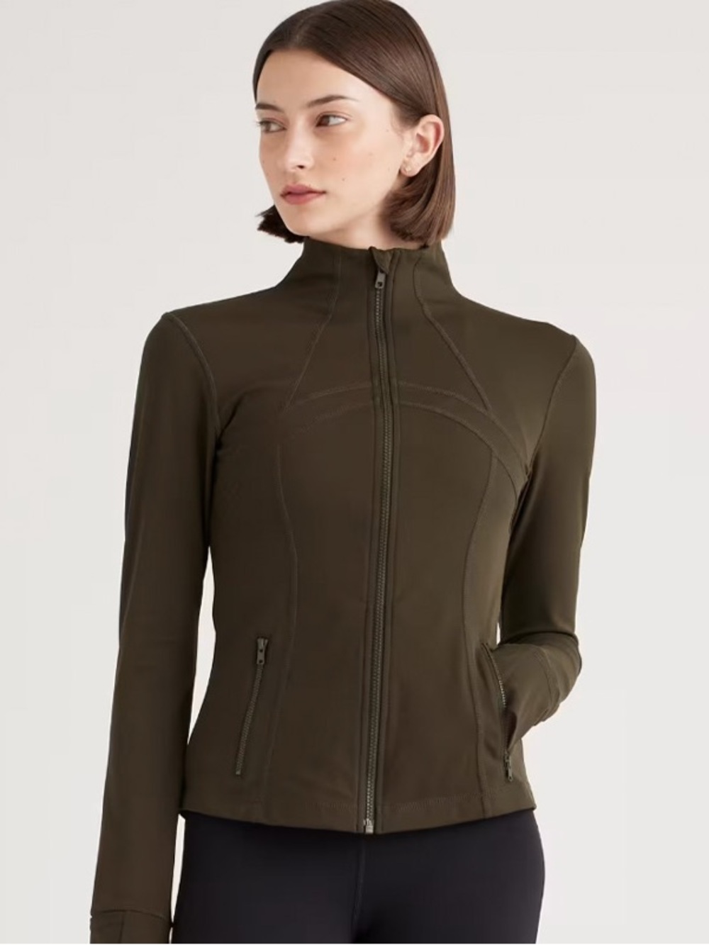 Quince Ultra-Form Slim Fit Jacket in green size large